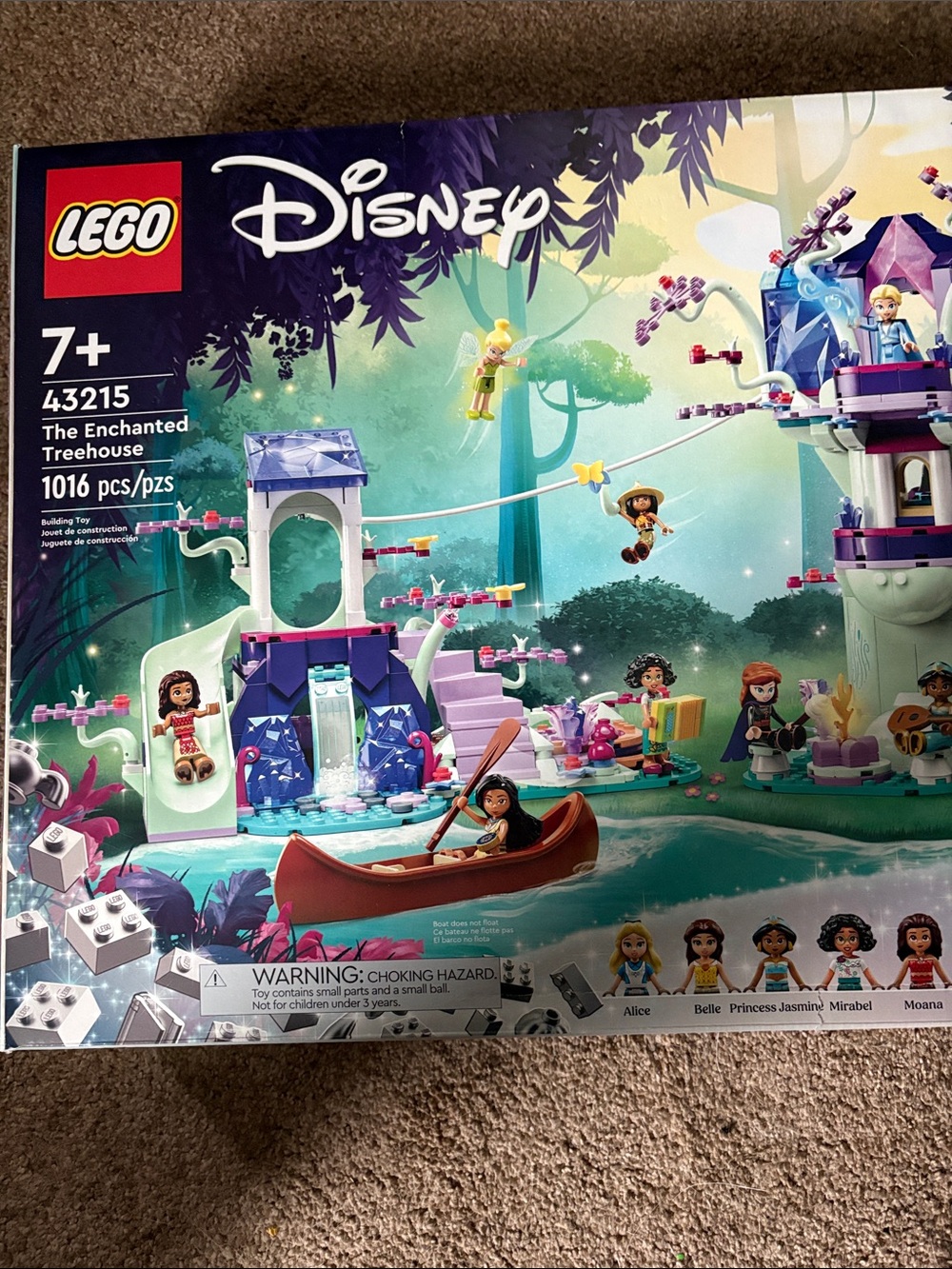 Disney LEGO Enchanted Treehouse Playset - 43215